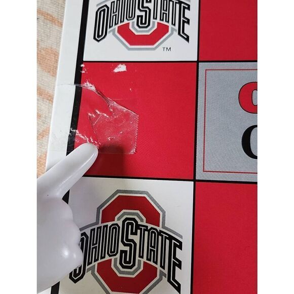 Vintage Ohio State College Checkers Classic Rival Edition USA Made! #A93 - Picture 5 of 9